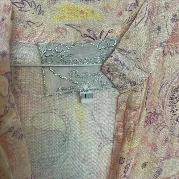 Temptation Positano // EUC Galeotta Dress in Pink Paisley - Picture 7 of 8